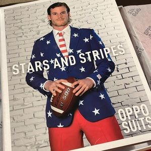 Stars and Stripes Men’s Opposuits Size 36